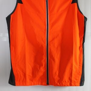 brooks running vest orange